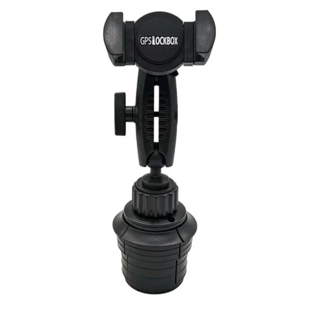 P3-N GPSLockbox Doc IIP Cupholder Mount For Smartphone‎ - Black